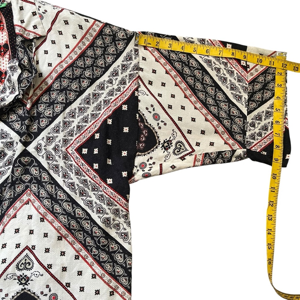 Farm Rio Reversible Boho Kimono/jacket Size M - Picture 14 of 16